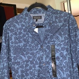 Men’s Banana Republic Slim Fit Button Down Shirt